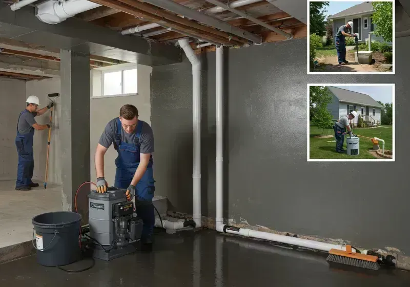 Basement Waterproofing and Flood Prevention process in Fort Defiance, AZ